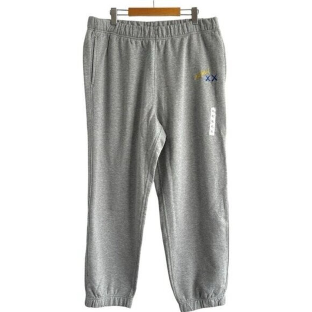 Uniqlo Kaws Warhol UT 2024 Collection Unisex Sweatpants Joggers Gray US XL